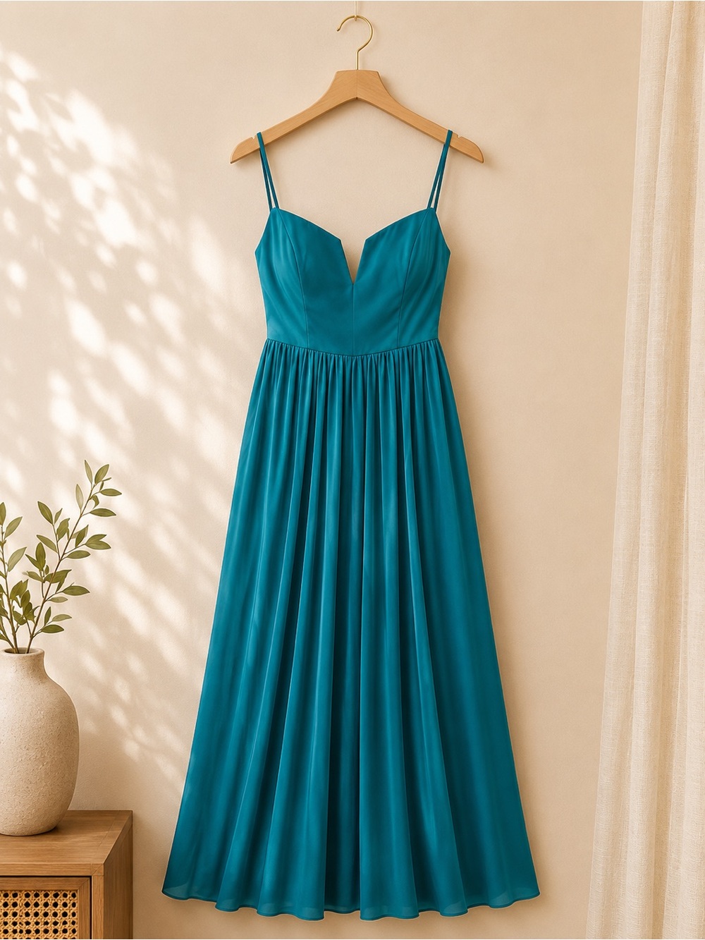 NWT Azazie Marsol Jade Dress